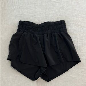 Zella Black Athletic Shorts Stretchy Tailored Design